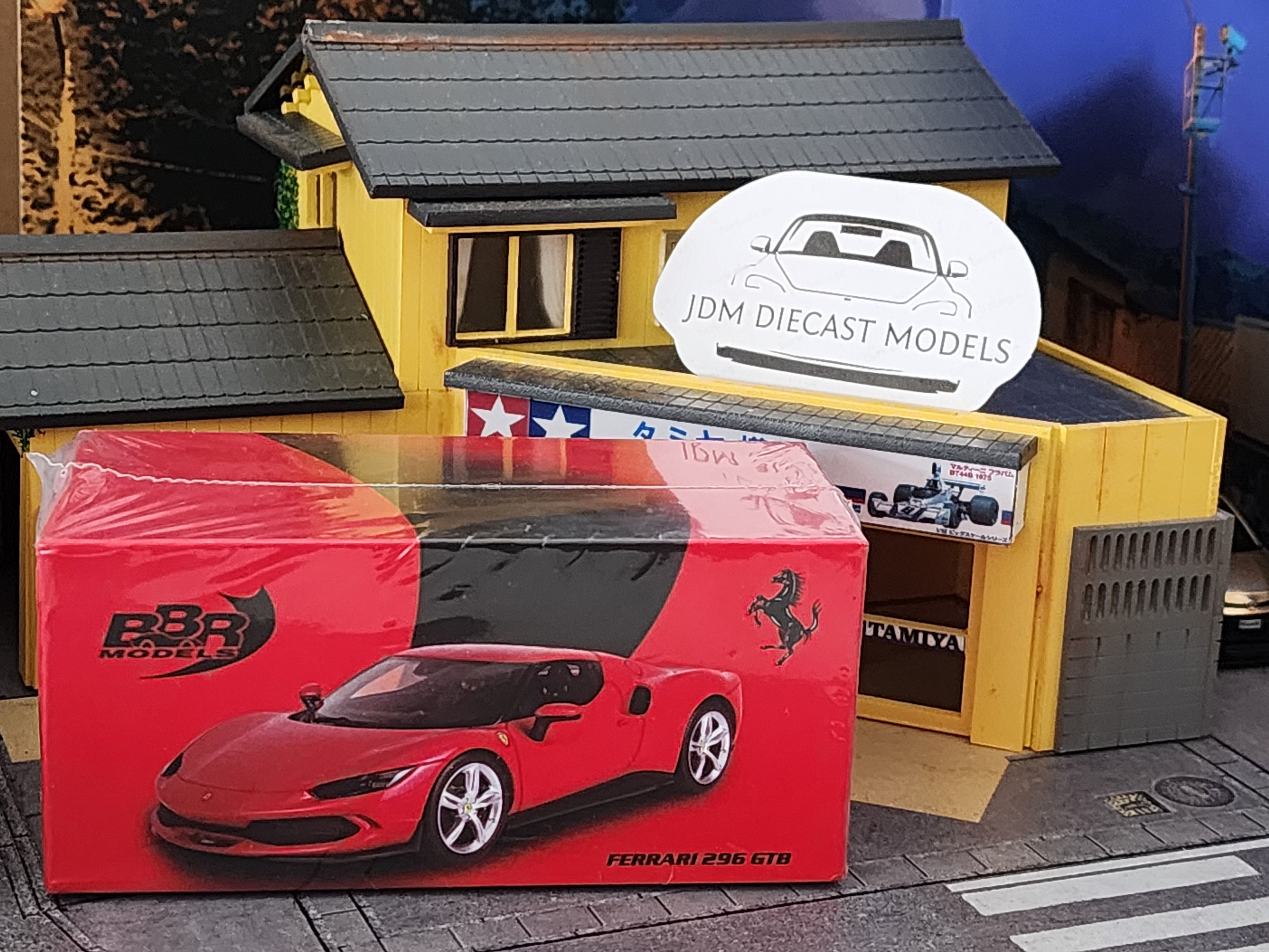 BBR Models 1 64 Ferrari 296 GTB Rosso Corsa Hobby Expo China 2024