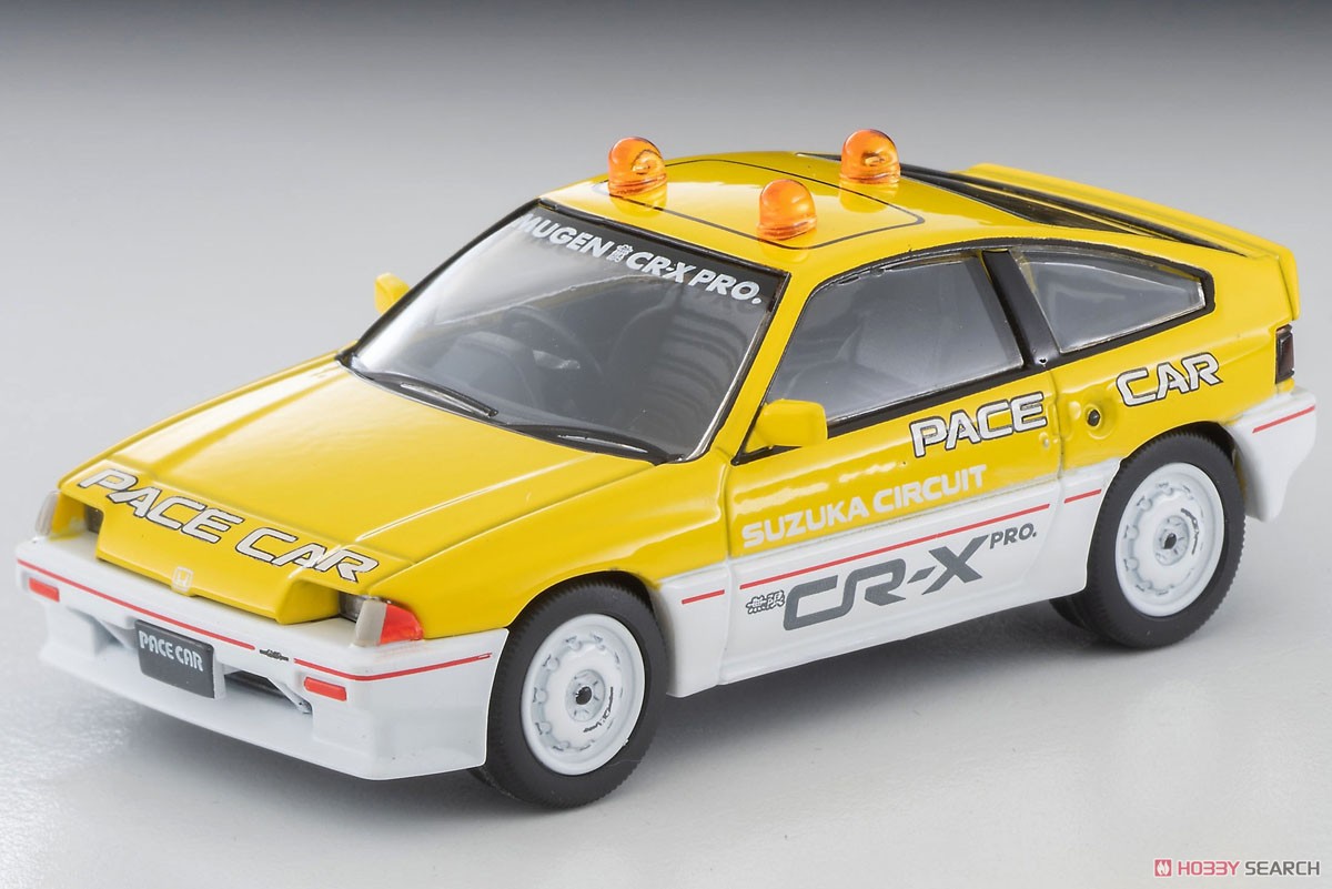 Preorder JULY 2024 Tomica Limited Vintage TLV LV-N318b Honda Ballard Sports CR-X MUGEN CR-X PRO Suzuka Circuit Pace Car (Yellow/White) UK Shipping