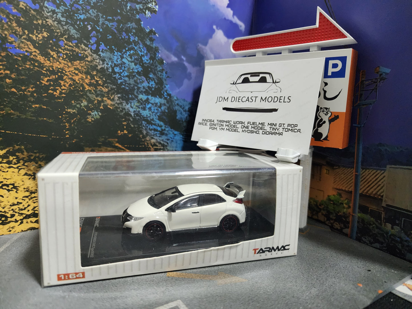 Tarmac Works Honda Civic Type-R FK2 2016 Championship White