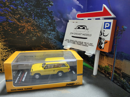 Inno64 Range Rover Classic Sanglow Yellow IN64-RRC-SGYL