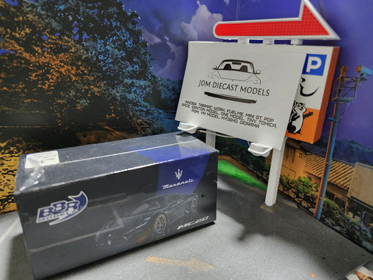 BBR Models Maserati MC20 Nero Enigma