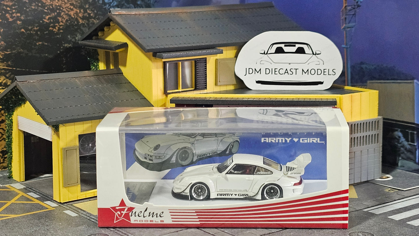 Fuelme Rauh-Welt Begriff Army Girl Ver.2 White RWB 993 FM64002-RWB993-08B