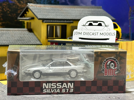 BM Creations Nissan Silvia S13 Silver/Grey (RHD) 64B0298