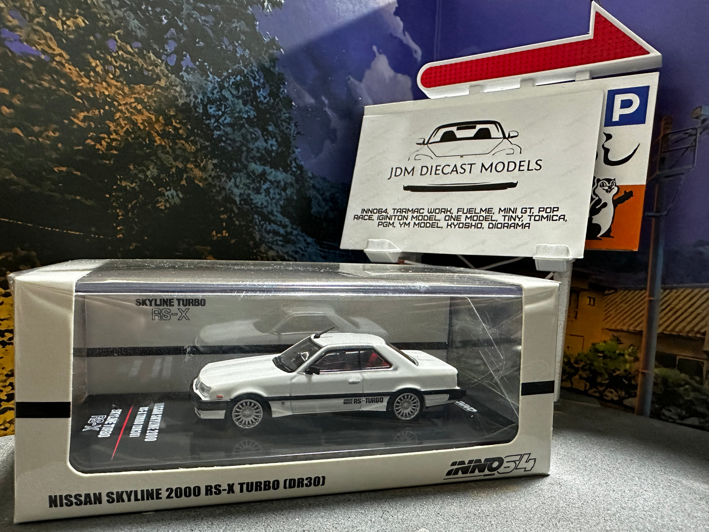 Inno64 Nissan Skyline 2000 RS-X Turbo DR30 White IN64-R30-WHI – JDM ...