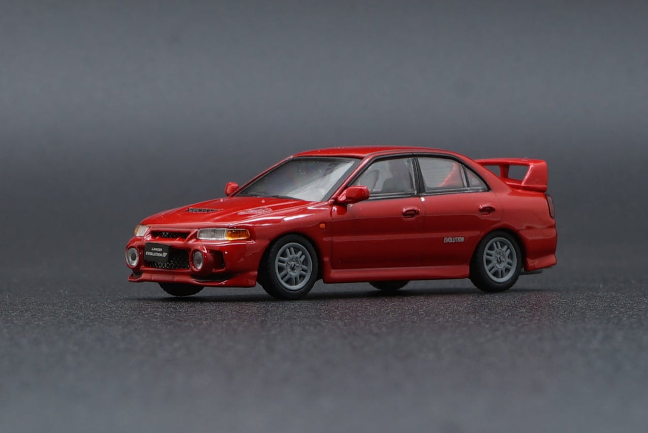 BM Creations Mitsubishi Lancer Evolution IV Red 64B0096