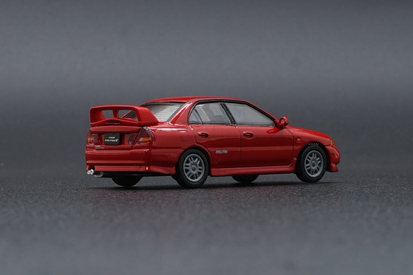 BM Creations Mitsubishi Lancer Evolution IV Red 64B0096