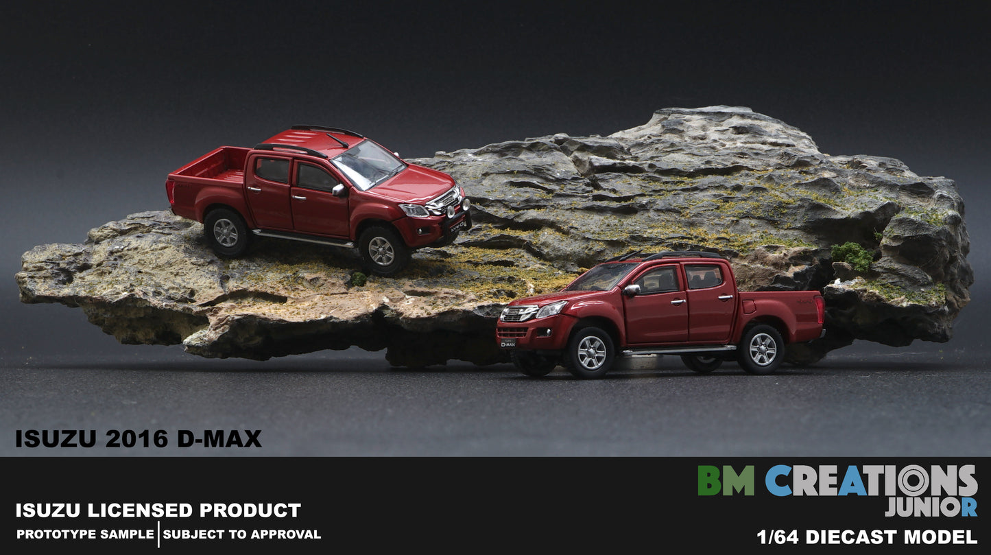 BM Creations Isuzu D-Max 2016 Orange Red 64B0105