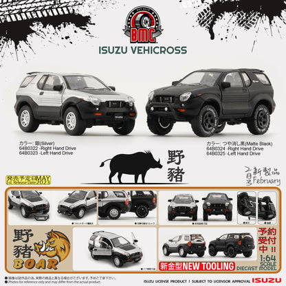 BM Creations Isuzu VehiCross 野豬 Matte Black 64B0324