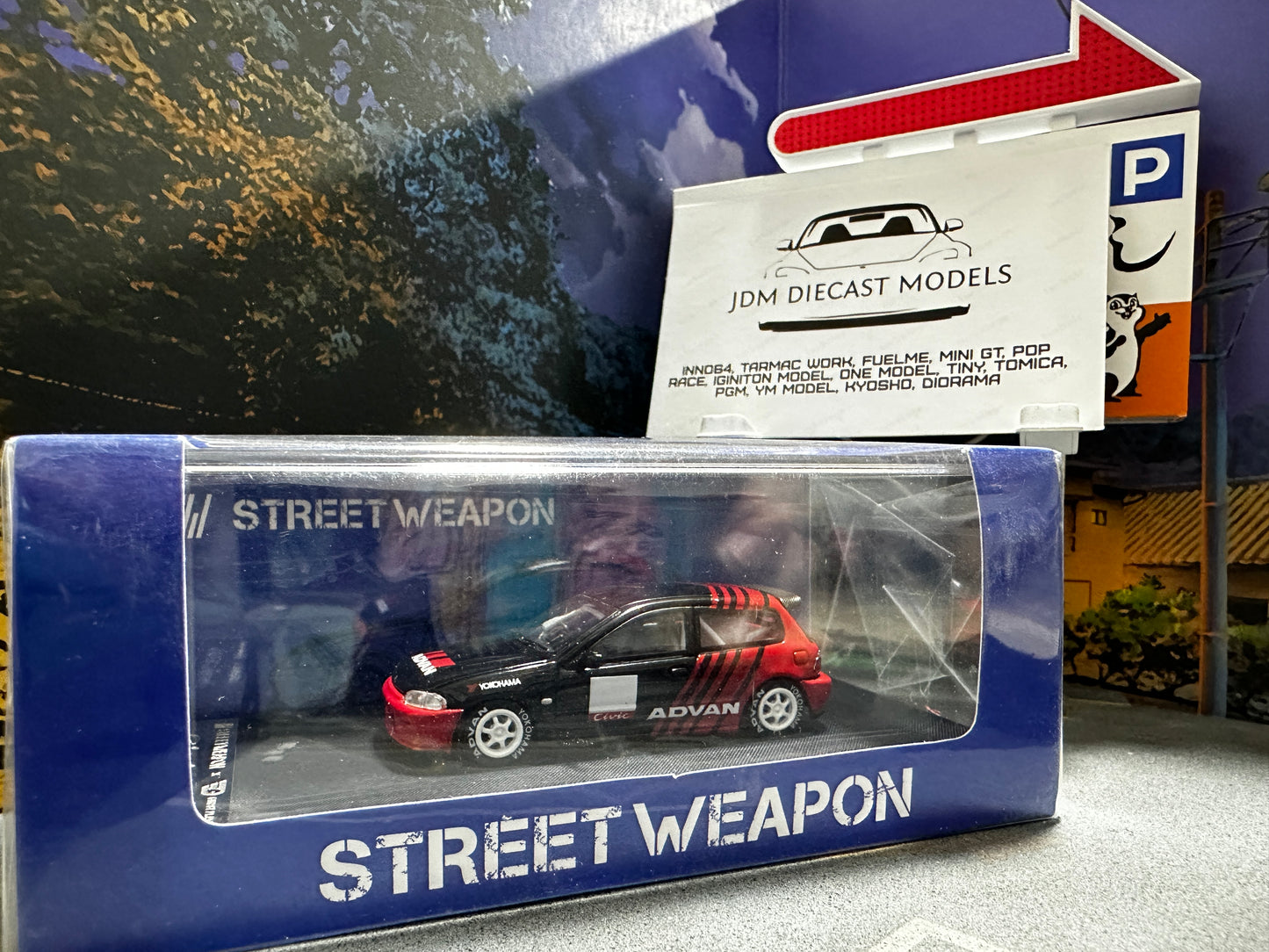 Street Weapon Civic EG6 Advan