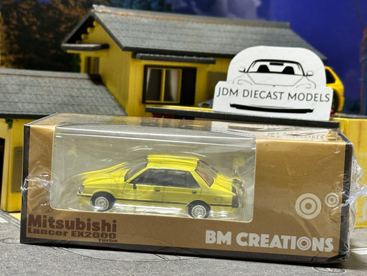 BM Creations Mitsubishi Lancer EX2000 Turbo Yellow (RHD) 64B0212