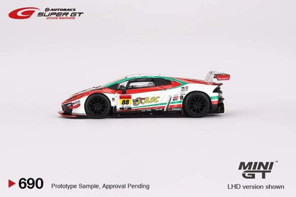 Preorder MiniGT Japan Super GT Series Lamborghini Huracán GT3 EVO #88 "JLOC Lamborghini GT3" JLOC