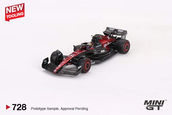 Preorder Alfa Romeo C43 #24 Zhou Guanyu  2023 F1  2023 Australian GP