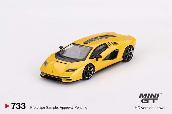 Preorder Lamborghini Countach LPI 800-4  New Giallo Orion
 May/June 2024