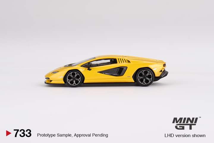 Preorder Lamborghini Countach LPI 800-4  New Giallo Orion
 May/June 2024