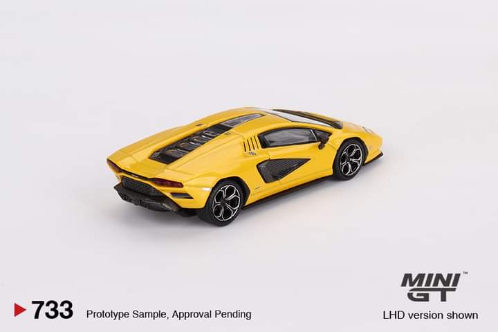 Preorder Lamborghini Countach LPI 800-4  New Giallo Orion
 May/June 2024