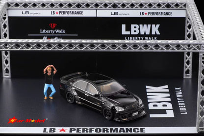 Star Model Liberty Walk Crown Mk12 LB nation Presentation Black