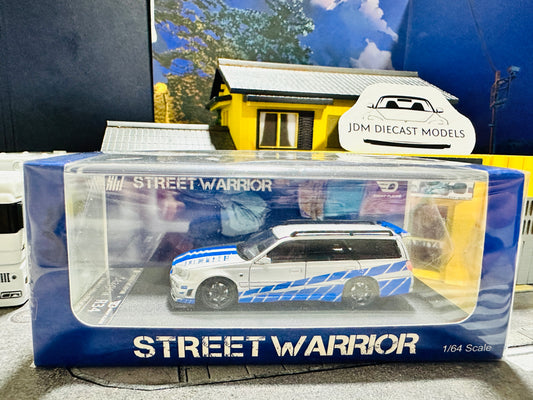 Street Weapon Stagea R34 F&F Sliver Blue