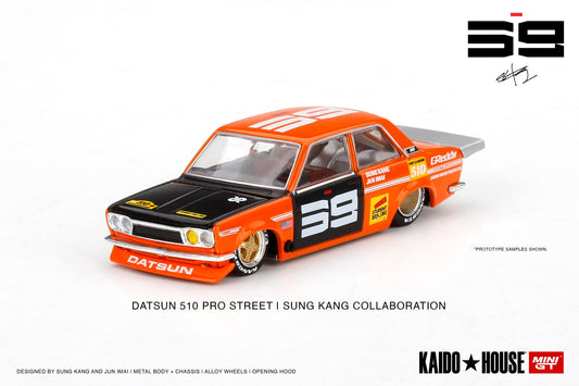 Kaido House * Mini GT Datsun 510 Pro Street SK510 Orange KHMG004