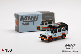 Mini GT Land Rover Defender 110 Gulf MiJo Blister Pack