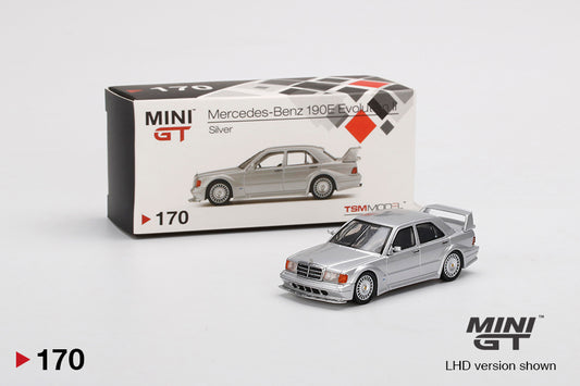 Mini GT Mercedes-Benz 190E 2.5-16 Evolution II DTM Silver