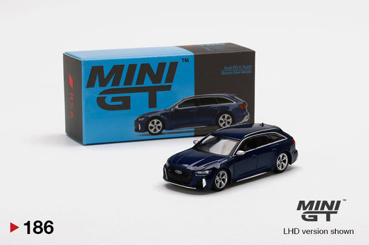 Mini GT Audi RS6 Avant Navarra Blue Metallic