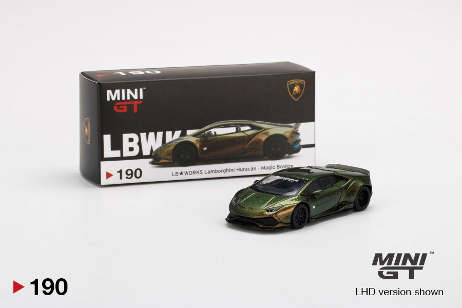 Mini GT LB★WORKS Lamborghini Huracán ver. 2 Magic Bronze