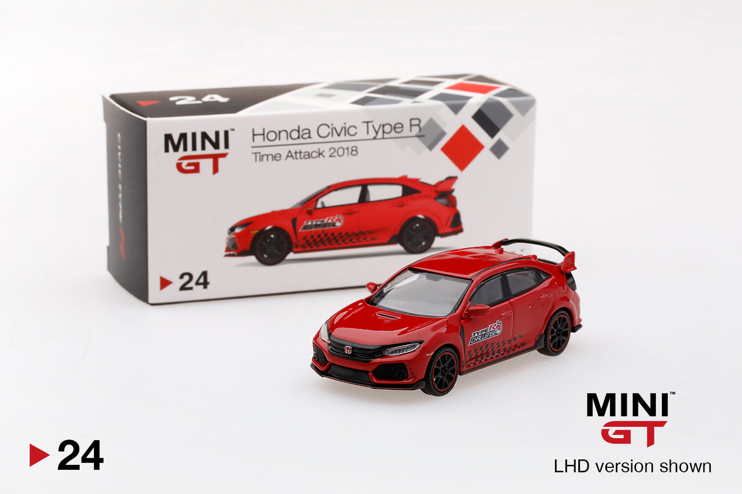 Mini GT Honda Civic Type R (FK8) "Time Attack 2018"