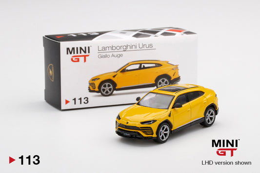 Mini GT Lamborghini Urus - Giallo Auge