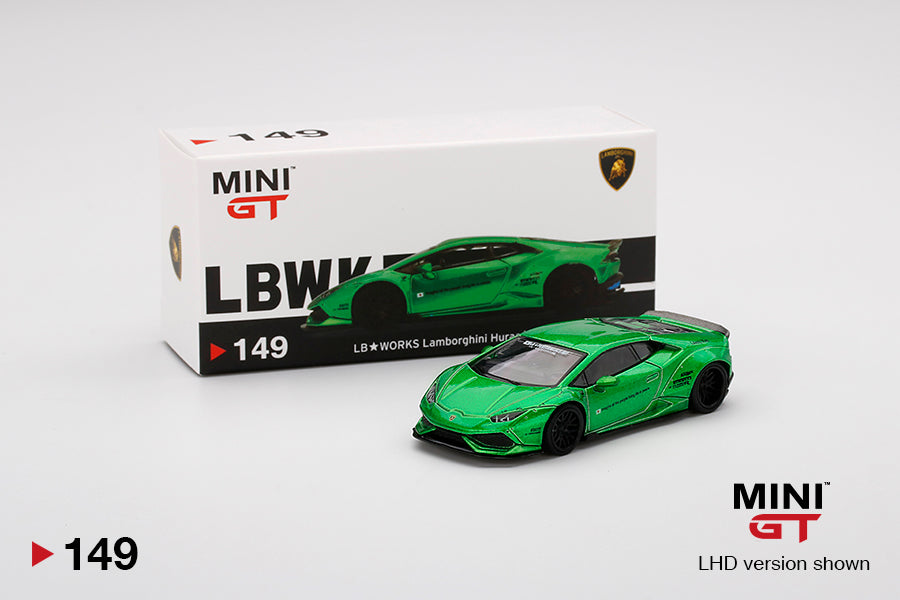 Mini GT LB★WORKS Lamborghini Huracán Ver. 2 Green