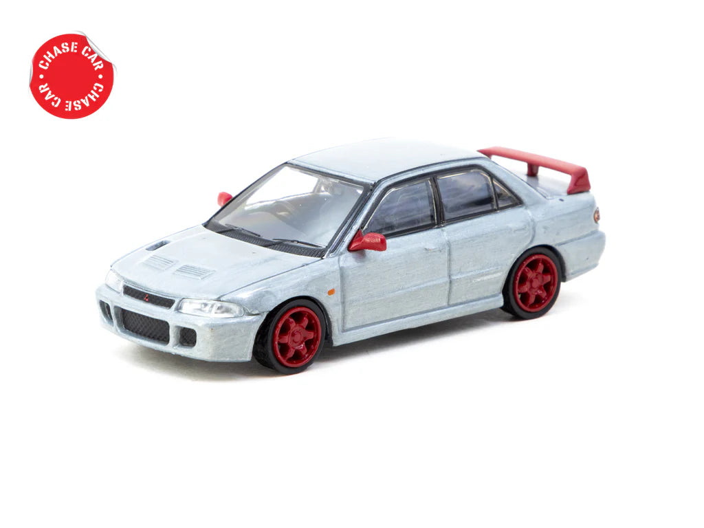 Preorder Chase Tarmac Works Mitsubishi Lancer GSR Evolution Red T64G-048-RE