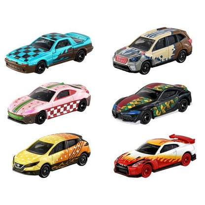 Tomica Demon Slayer 鬼滅之刃 Special Color Collection (Set of 6 Boxset) Japan Edition